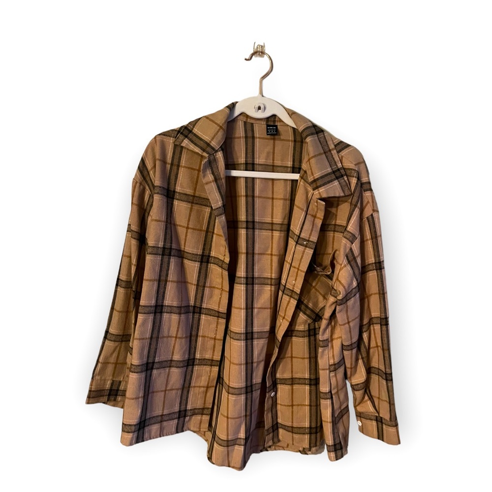 Autumn Plaid Cotton Button-Down